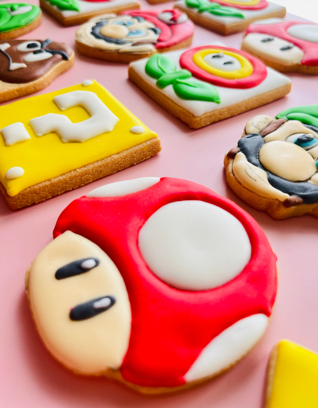 Box biscotti decorati – festa a tema Videogiochi 🎮