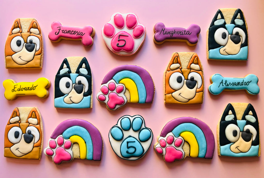 Box Biscotti ispirati a Bluey