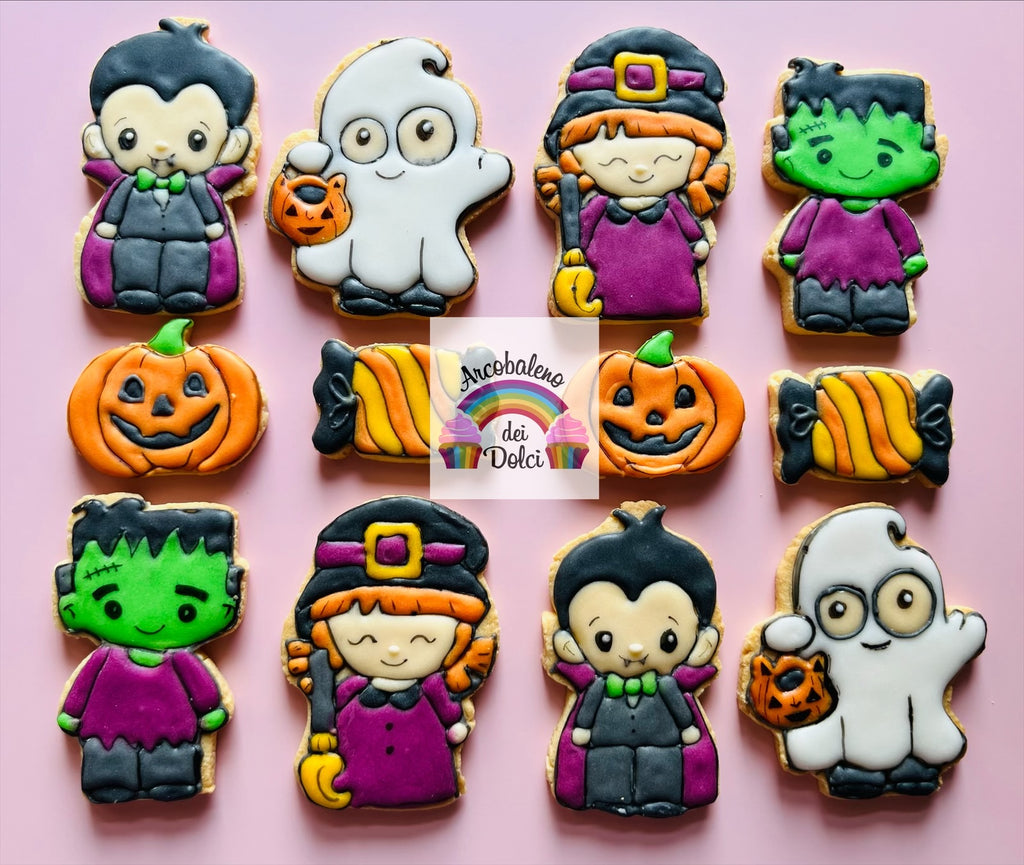 🎃Biscotti decorati – Halloween per bambini 🎃