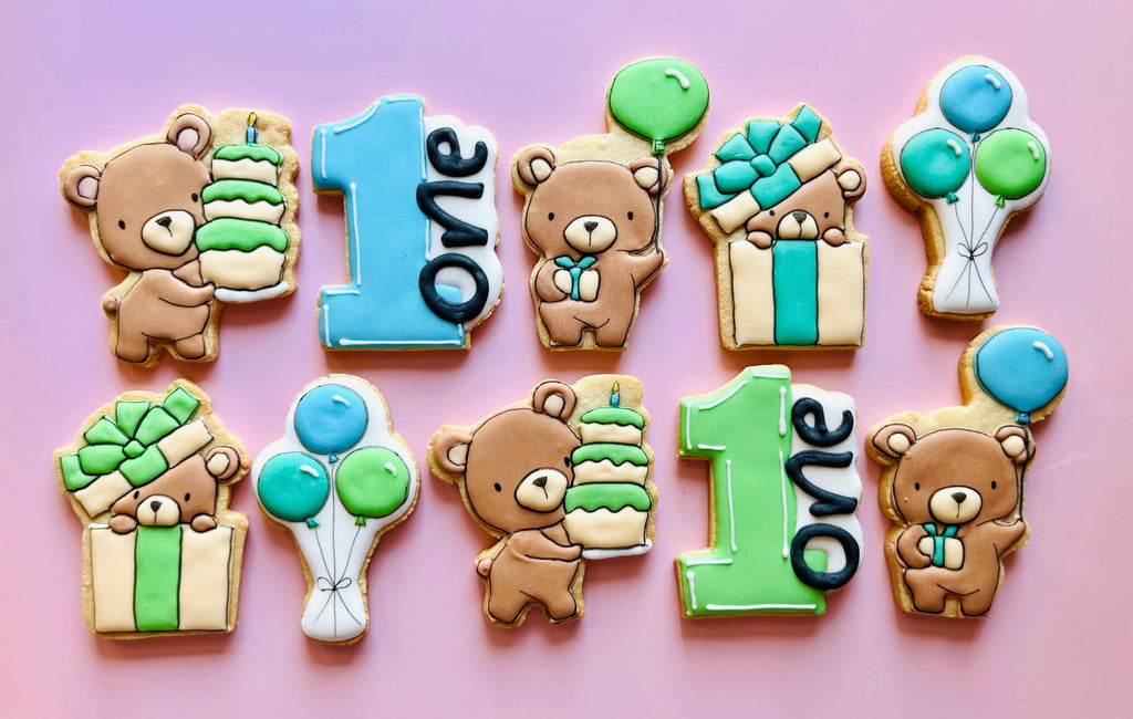 Box Biscotti Orsetti 1° Compleanno